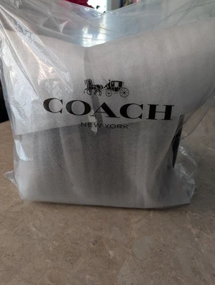 Bolso de Mano Coach CU056 Legacy Negro Pulido Cuero Guijarro Outlet Nuevo Foto 1 de 4