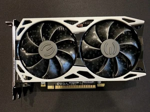 EVGA GeForce GTX 1650 SC ULTRA BLACK GAMING, 04G-P4-1055-KR, 4GB GDDR5, doppia ventola - Foto 1 di 4