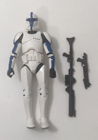 Clone Trooper Lieutenant (Blue) 6" Figure - Star Wars Black Series Walgreens Cover