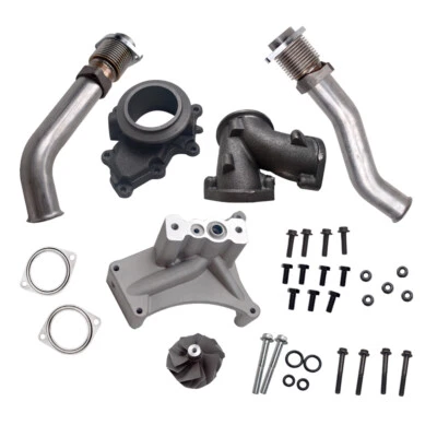 Para Ford 99.5-03 7.3L Turbo Pedestal Válvula Sin EBP Actualizada 5+5 Ruedas y Tubos Arriba Foto 1 de 4