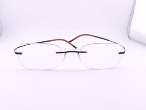 Silhouette Eyeglasses, Frames Only, 7581 60 6058, ..-21-150, Titanium, Austria - Picture 1 of 12