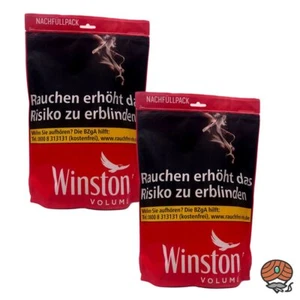 Winston Volume Red/Rot Tabak Nachfüllpack 2x 205g Beutel - Bild 1 von 1
