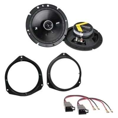 Vauxhall Corsa D 2006-2014 | Kicker DS Front Door Car Speaker Upgrade Kit - Image 1 of 4