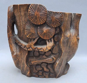 RARE ET TRES ANCIENNE THÉIÈRE OU BITONG EN BAMBOU DE LA DYNASTIE QING XIX E - Picture 1 of 8