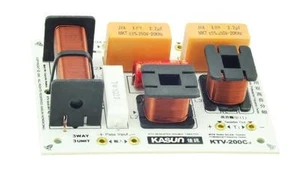 2pcs 180W 2 Way Speaker Frequency Divider Crossover Filter Dual Treble One Bass - Picture 1 of 7