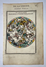 NORTHERN CONSTELLATIONS 1683 ALAIN MANESSON MALLET ANTIQUE MAP FRENCH EDITION