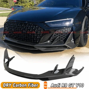 Passt für Audi R8 GT V10 2022-24 Dry Carbon Frontlippe Frontspoiler Frontansatz - Imagen 1 de 13