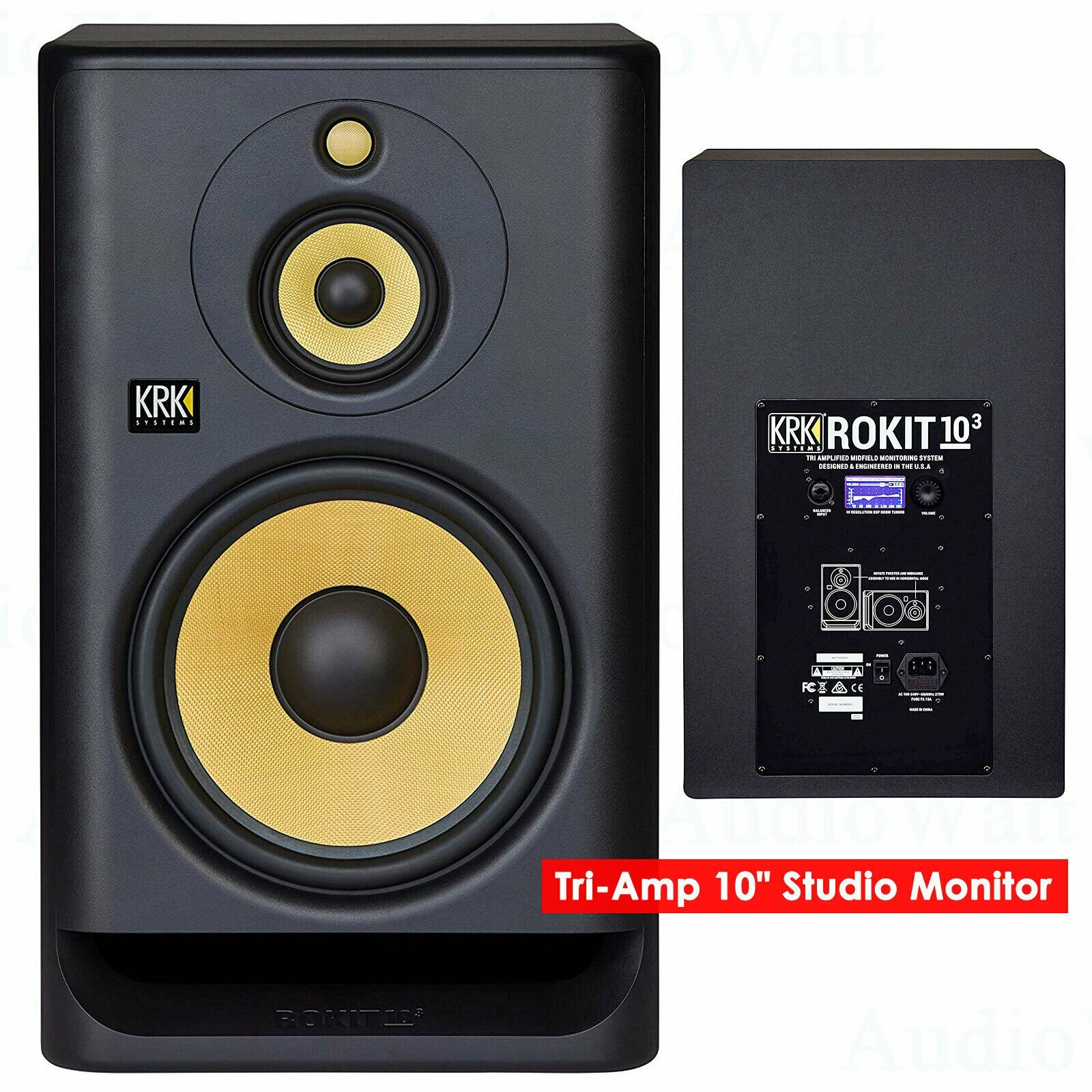 KRK RP10-3 Rokit 10-3 G4 Tri-Amp 10 