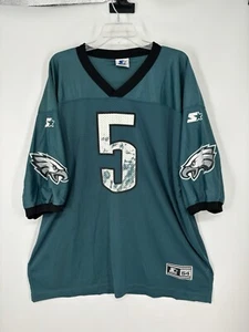 Maglia Vintage Donovan Mcnabb Philadelphia Eagles Starter Uomo Taglia 54 2XL XXL - Foto 1 di 7