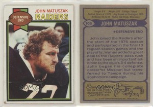 1979 Topps John Matuszak #108