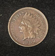 1899 EF Indian Head Cent
