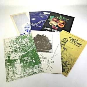 Menge 6 Vintage Auburn Alabama Coop Erweiterungsservice HAUSGARTEN Broschüren Broschüren - Bild 1 von 8