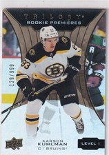 19/20 UD TRILOGY KARSON KUHLMAN RC SP ROOKIE /999 #53