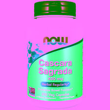 Cascara Sagrada 450 mg 250 Caps By Now Foods