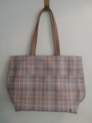 Bolso de Mano Grande a Cuadros Elliott Lucca - Vegano - Buen Estado  Foto 1 de 4