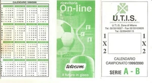 KALENDER 1999/2000 U.T.I.S. MIT MEISTERSCHAFT SERIE A-B - Bild 1 von 1