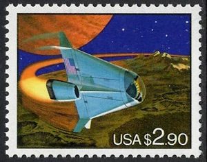 USA Sc. 2543 $2.90 Futuristic Space Shuttle 1993 MNH - Picture 1 of 1