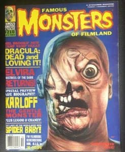FAMOUS MONSTERS #210 (1995) Dynacomm Magazine FINE- - Picture 1 of 2