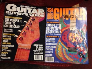 Guitar. Buyers Guides 1988-89 And 1991-92 - Picture 1 of 2