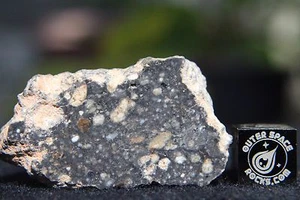 NWA 11266 Official Lunar Feldspathic Regolith Breccia Meteorite 15.7g polished - Picture 1 of 2