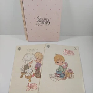 Precious Moments Counted Cross Stitch Books Lot - Picture 1 of 24