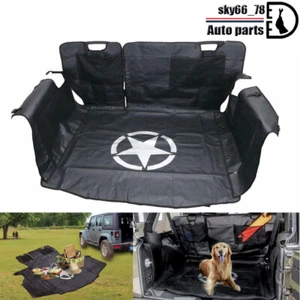 Cargo Liner Cover Waterproof Pet Seat Mat Hammock for 2007-2020 Jeep Wrangler JK - Picture 1 of 9