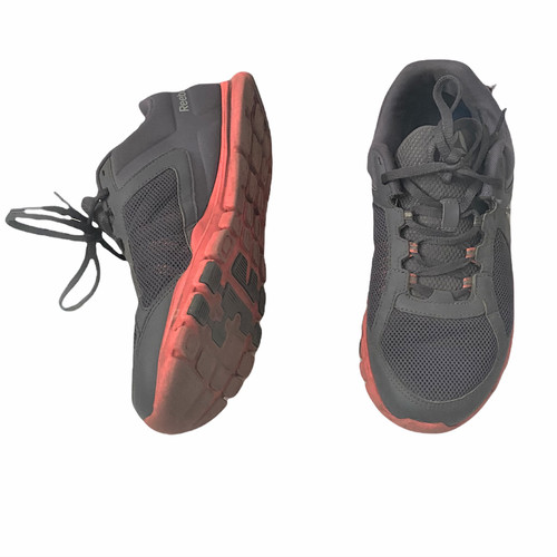 Sneakers da donna grigie Reebok taglia 9 5 grigie crossfit memory foam scarpe da ginnastica