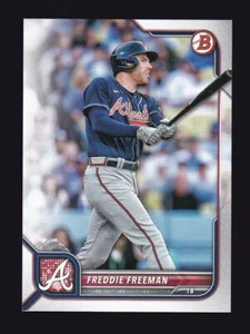 2022 Bowman #28 FREDDIE FREEMAN Atlanta Braves - Picture 1 of 2