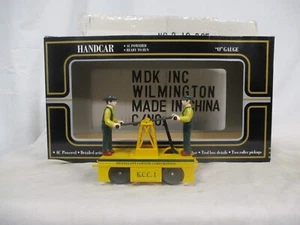 K-Line K2625 Kennecott Copper Corporation Motorized Handcar & Trailer - O Gauge - Picture 1 of 11