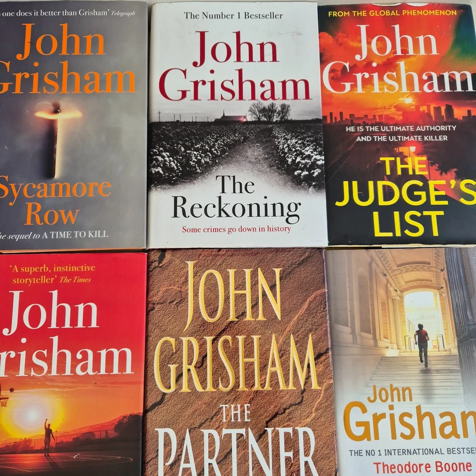 John Grisham Build Your Own Book Bundle Legal Thriller Crime Buy 3 Get 2 Free - Image 1 of 1
