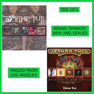JETHRO TULL ORIGINAL ALBUM SERIES VOLUME 1 & 2 = 10 CD's NEW MailedFromL.A. - Picture 1 of 6