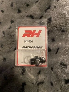 Redhorse Performance 5015-06-2 Carburetor Adapter -6an Single Feed 9/16-24 - Picture 1 of 3