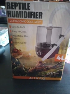 AUAAQ KLS-208D Black 28W Portable Ultrasonic Cool Mist Reptile Humidifier 4L - Picture 1 of 2