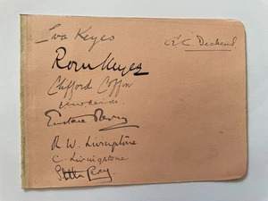 Keyes, Livingstone, Dickens, Percy, Coffin & Reith - Original HS Autographs - Picture 1 of 5