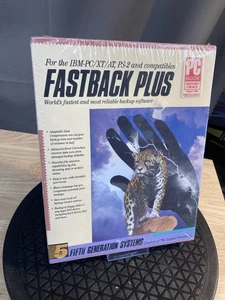 Fastback Plus Backup Software For IBM-PC/XT/AT, PS-2- Brand New-Factory Sealed - Picture 1 of 6