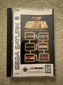 Midway Arcade's Greatest Hits Atari (Sega Saturn) Complete w/ Reg Card - Tested!