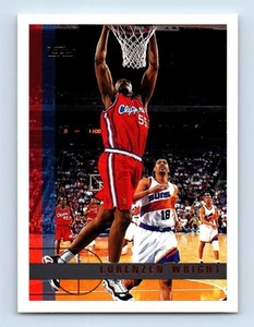 1997-98 Topps Lorenzen Wright Los Angeles Clippers #154 - Picture 1 of 2