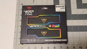 Patriot Viper RGB LED 64GB (2 x 16GB) DDR4 3600MHz RAM - Zdjęcie 1 z 5