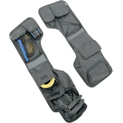 Juego organizador de tapa de alforja estilo FLHT 3501-0713 Foto 1 de 4