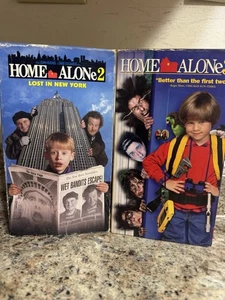HOME ALONE 2 AND 3 VHS - Picture 1 of 2