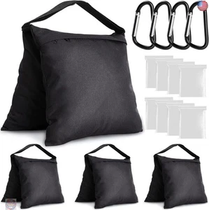 Aimosen 4 Packs Sandbags Weight Bags for Light Stand Photography Video - Picture 1 of 7
