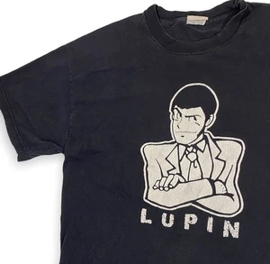 90s Lupin III T-Shirt Vintage Castle of Cagliostro Anime Movie Size L Japanese - Bild 1 von 4