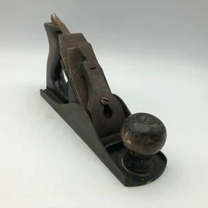 PARPLUS Woodworking Plane Damaged Cracked Parts USA West Haven CT Vintage 9-1/4" - Picture 1 of 12