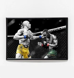 Alex Pereira vs Israel Adesanya TKO Fight Poster Original Art UFC 281 NEW USA - Picture 1 of 4