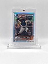 Adley Rutschman 2021 Bowman Chrome RARE SKY BLUE Refractor Rookie Card RC #BDC31