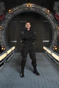 Stargate SG-1 Metal Poster Ben Browder Cameron Mitchell 7x11 12x18 Photo - Picture 1 of 1