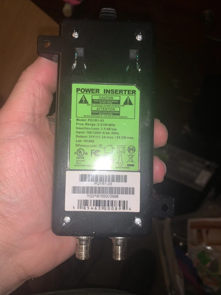 (2) Direct TV Swm ODU Power Inverter Pl21R1-03 21V 1.2A - Image 1 of 1