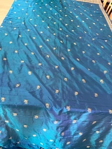 SARI SAREE FROM INDIA  EARLY 20TH CENTURY  ITEM 9 - Picture 1 of 6