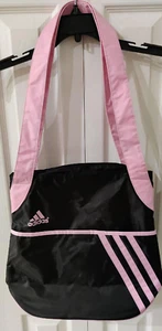 Adidas Tasche Schultertasche rosa schwarz - Bild 1 von 7