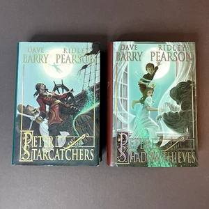 PETER AND THE STARCATCHERS & Shadow Thieves Lot 2 HC/DJ Books Barry & Pearson - Imagen 1 de 15